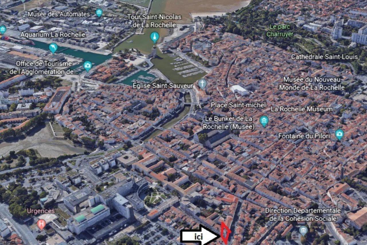 Apartmán Le Gambetta - La Rochelle Royale Exteriér fotografie